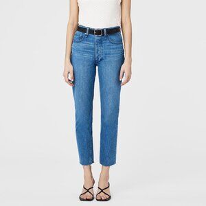 RAG & BONE Nina High Rise Ankle Cigarette Rinse Jeans Poppy wash NWT Size 28